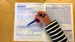 How to complete a deposit slip