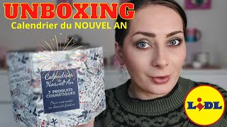 UNBOXING Calendrier du Nouvel An LIDL 2022 !