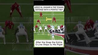 Houston Texans linebacker Azeez Al-Shaair finds the football fast and attacks aggressively