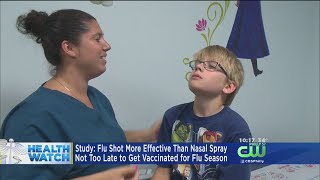 Study: Flu Shot More Effective Than Nasal Spray