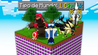 PIXELMON MAS SÓ EM UMA CHUNK NO MINECRAFT