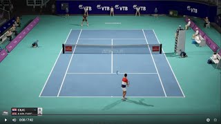 Marin Cilic vs Ivo Karlovic - Moscow 2019 AO Tennis PS4