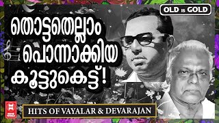 മലയാളത്തിലെ സംഗീതാമാഹാരഥന്മാർ വയലാറും ദേവരാജനും മലയാളികൾക്ക് സമ്മാനിച്ച അമൂല്യ ഗാനങ്ങൾ | OLD HITS