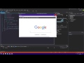 C# | Simple Web Browser | Visual Studio 2017