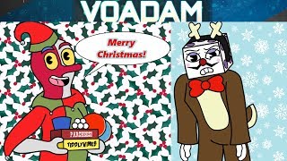 Christmas in Inkwell Isle and more Cuphead Comic Dubs #104! With Mugman, King Dice, Sally, and Beppi
