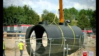 Weholite Stormwater Storage Tank Reduces CSO | KWH Pipe