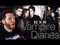 Oh, Hello Katherine! | The Vampire Diaries REACTION 2x01 'The Return'