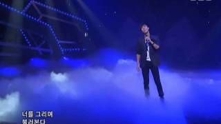 Jo Sung Mo - I was happy (조성모 - 행복했었다) @ SBS Inkigayo 인기가요 090531