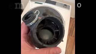 Solved not draining wash machine Sharp ES-HDB8147W0 easy repair waschmaschine