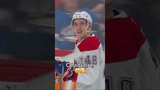 Lane Hutson avait le sourire fendu jusqu’au oreilles après son 1er but dans la LNH! 😌 #GoHabsGo