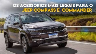 Os acessórios mais legais para o Jeep Compass e  Commander