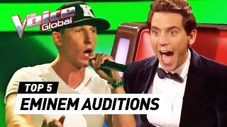 BEST EMINEM's Lose Yourself Blind Auditions in The Voice