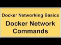 Docker Networking Basics | Docker Network Commands | Docker Create Network