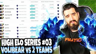 Can my Volibear build WIN vs 9 PEOPLE In High Elo Series Episode #03?!! - LoL Volibear s12 Gameplay