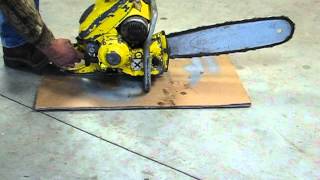 Vintage McCulloch Model 47 chainsaw.avi