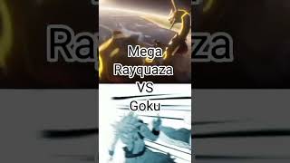 Mega Rayquaza shiny lvl 100 6 ivs perfect VS Goku