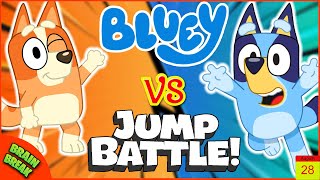 Bluey Jump Battles Brain Break | Freeze Dance \u0026 Chase | Just Dance | Games For Kids | Danny Go!