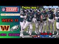 Commanders vs  Eagles WEEK 11 GAME 4th QTR HIGHLIGHTS  Nov 14, 2024 | 2024-2025 NFL Season.