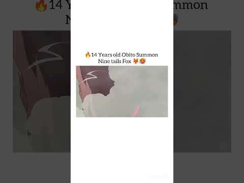 14 Years Old Obito Summon Nine Tailes Fox рџ љ Kurma Viral Trending