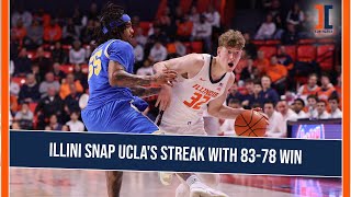 LIVE PODCAST: Illini snap UCLA's streak with 83-78 win