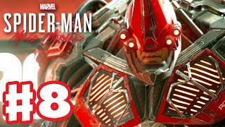 Armored Rhino Boss Fight! - Spider-Man: Miles Morales - PS5 Gameplay Walkthrough Part 8 (PS5 4K)