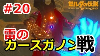 【ゼルダの伝説ブレスオブザワイルド】ｐａｒｔ20 雷のカースガノン戦（THE LEGEND OFZELDA BREATH OF THE WILDをPapatyanが実況