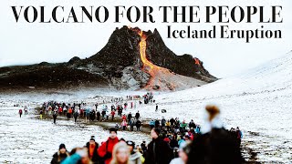 Volcanic Eruption in Iceland FOR the PEOPLE