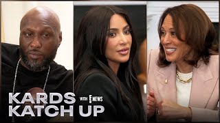 Kim Leaves Kamala Harris WAITING \u0026 Is Lamar Odom Still THIRSTY for Khloé?! | The Kardashians Recap