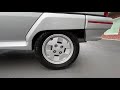 1989 citroen bx 16v suspension demo