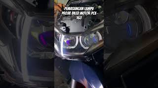 Pemasangan lampu projie biled #pcx #pcx160 #biled #tutorial #tipsandtricks #honda #modifikasimotor