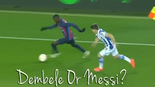 Ousmane Dembele what a monstrous performance vs Real Sociedad | (2023/01/25) | Highlights and goal