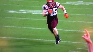 Sam Rogers (Virginia Tech) jukes Eli Apple (Ohio State)