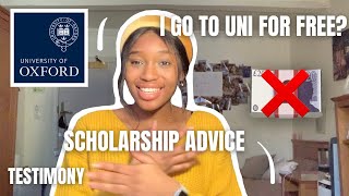 How I got a FULL SCHOLARSHIP to OXFORD UNIVERSITY!!