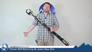 Fischer RC4 World Cup SL Junior Race Skis