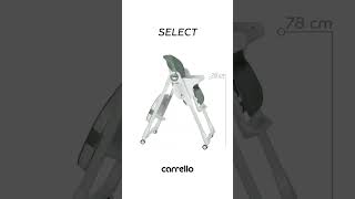 Highchair Carrello Select CRL-16301