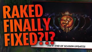 The one change that fixes ranked, Riot finally listened. My thoughts.