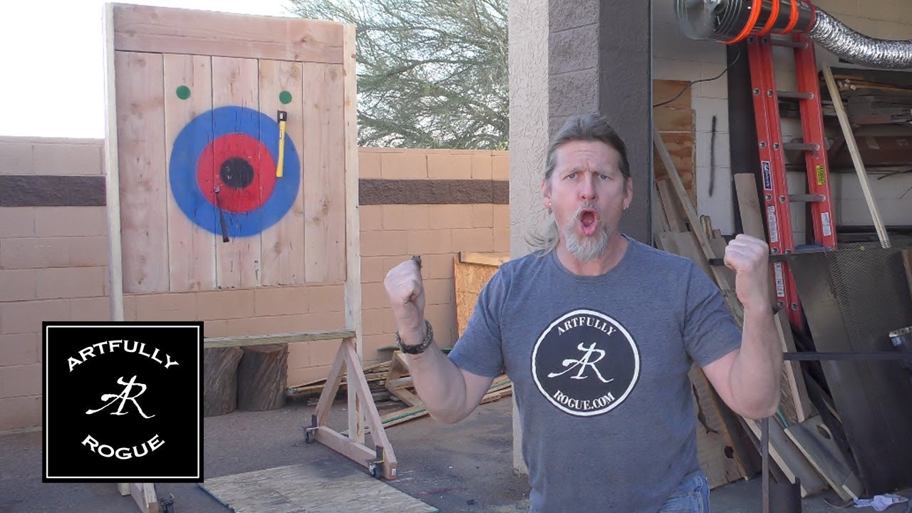 Viral Video Axe Throwing Goes Wrong