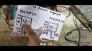 CARA KERJA IC PENURUN TEGANGAN L7805,7905,7812,7912 DAN SETERUSNYA