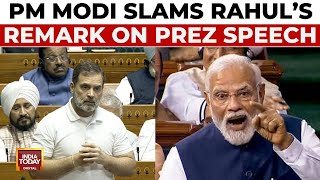 They Will Find President's Speech Boring: PM Modi Slams Rahul Gandhi | PM's Motion Of Thanks Reply