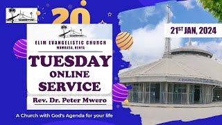 TUESDAY SERVICE || 21/01/2025 || TOPIC:THE DEEP CALLS FOR THE DEEP: || REV. PETER MWERO