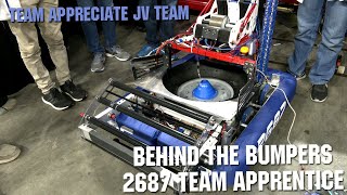 FRC 2687 Team Apprentice Behind the Bumpers Infinite Recharge First Updates Now