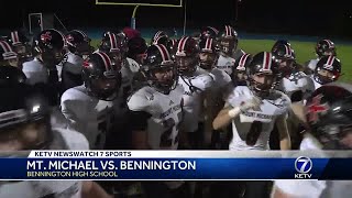 Highlights: Mount Michael edges Bennington to finish regular season