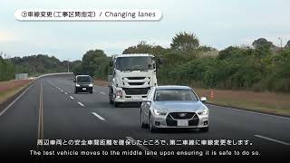 Autonomous driving testing of heavy-duty trucks on highways