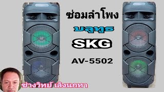 PF333 ซ่อมลำโพงบลูทูธ SKG รุ่น AV5502