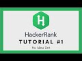 HACKERRANK CODING INTERVIEW PREP #1 : PYTHON No Idea Set Question