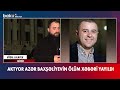 aktyor azər baxşəliyevin olduğu xəstəxanadan canlı bağlantı