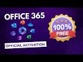 How to Download and Install Microsoft Office 365 With Free Activation Key in 2024 | Official & Legal