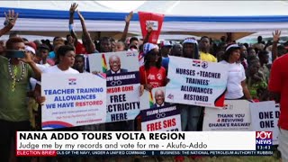 Nana Addo Tours Volta Region: Judge me by my records and vote for me – Akufo-Addo (21-10-20)