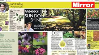 Daily Mirror gardening columnist Diarmuid Gavin