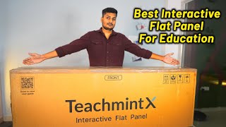 Teachmint X Best Interactive Flat Panel for your Classroom | AI Powered Digital Board Review